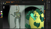 Sculpting with ZModeler