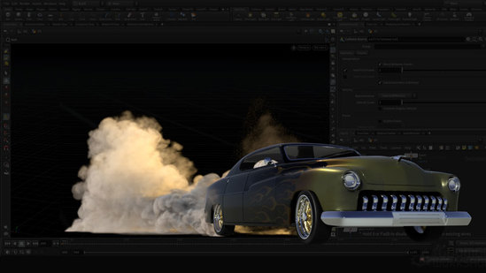 Creating Tire Smoke FX in Houdini thumbnail