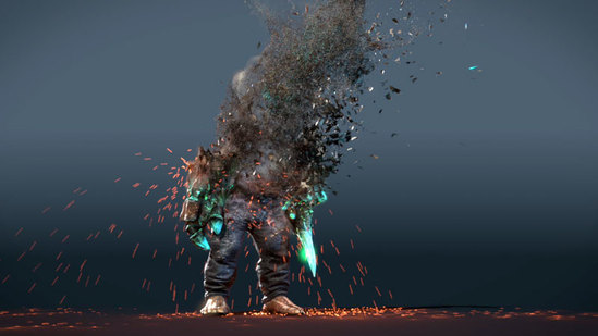 Create Disintegration VFX in Houdini & Nuke thumbnail