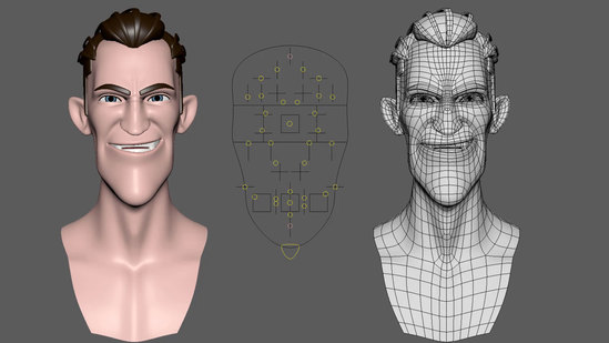 Creating Stylized Facial Rigs for Production in Maya thumbnail